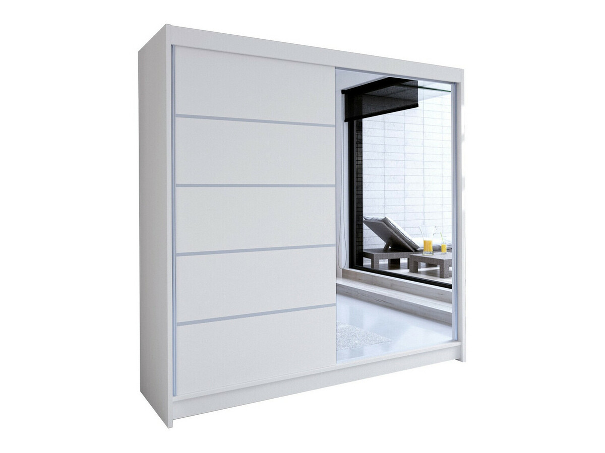 Kledingkast Closico Cavaris III (Wit)