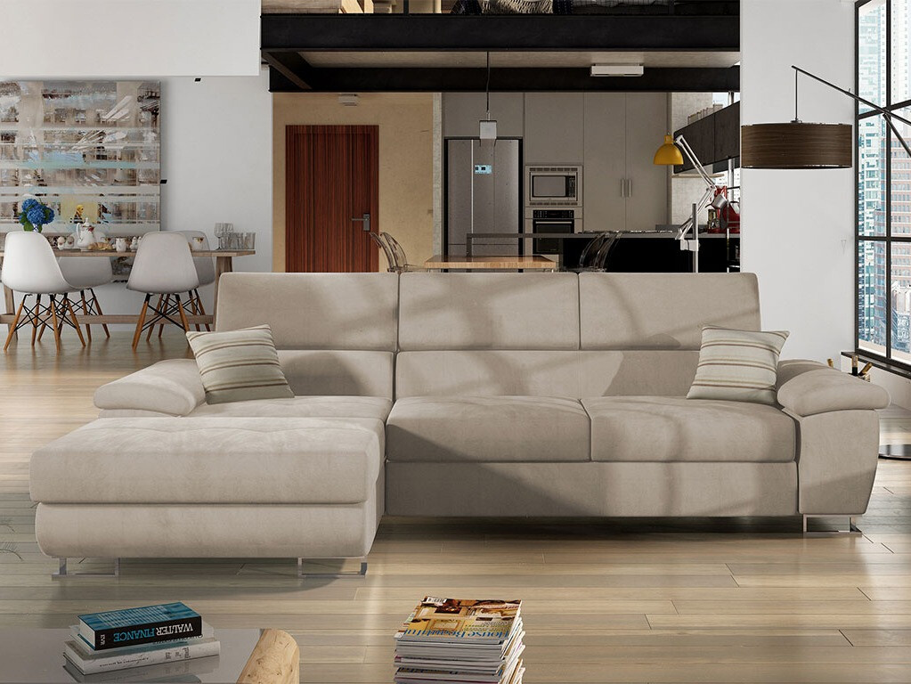 Hoekbank Comfivo 192 (Uttario Velvet 2979 + Senegal 825)