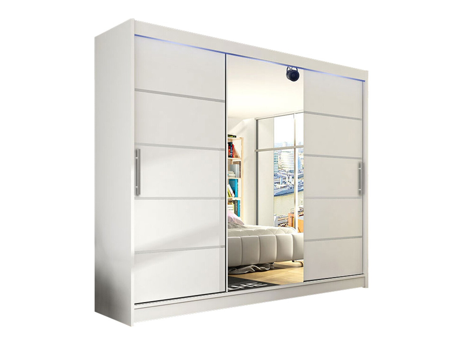 Kledingkast Closico 131 (Wit)