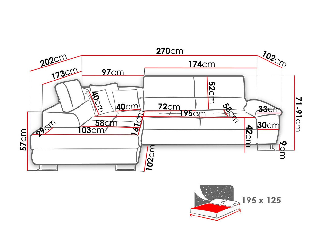 Hoekbank Comfivo 166 (Soft 017 + Uttario Velvet 2979 + Uttario Velvet 2955)