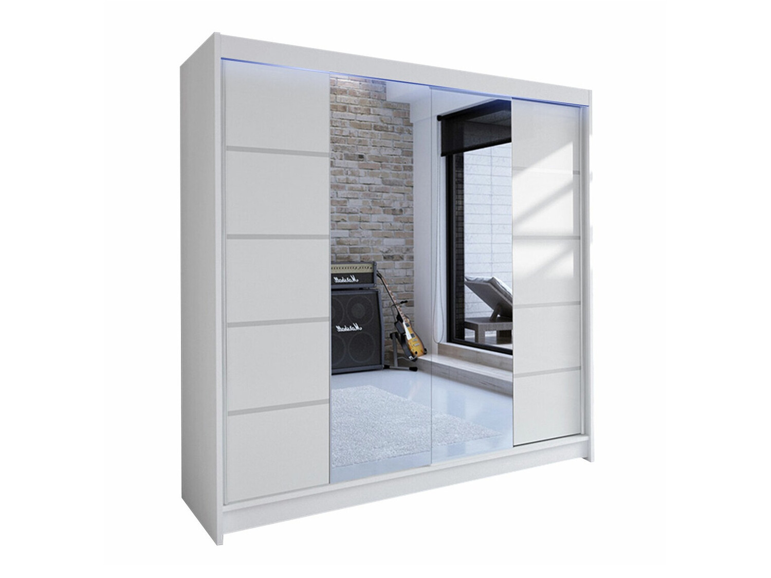 Kledingkast Closico Cavaris V (Wit)