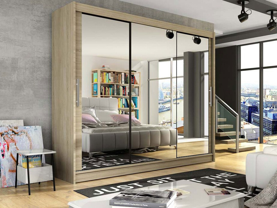 Kledingkast Closico 119 (Sonoma eik)