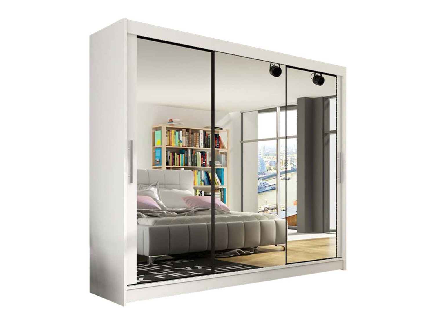 Kledingkast Closico 119 (Wit)