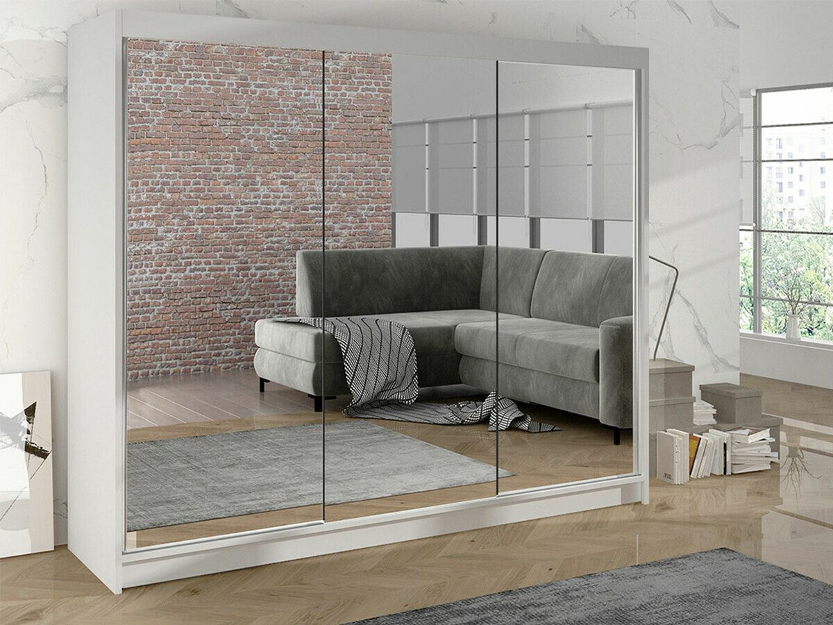 Kledingkast Closico 160 (Wit)