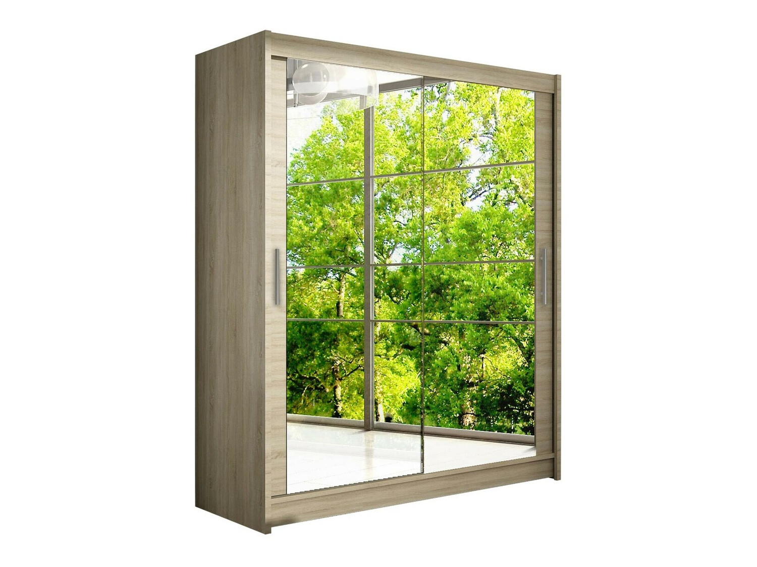 Kledingkast Closico 127 (Sonoma eik)