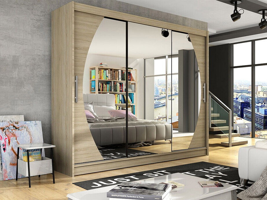 Kledingkast Closico Ordo V (Sonoma eik)