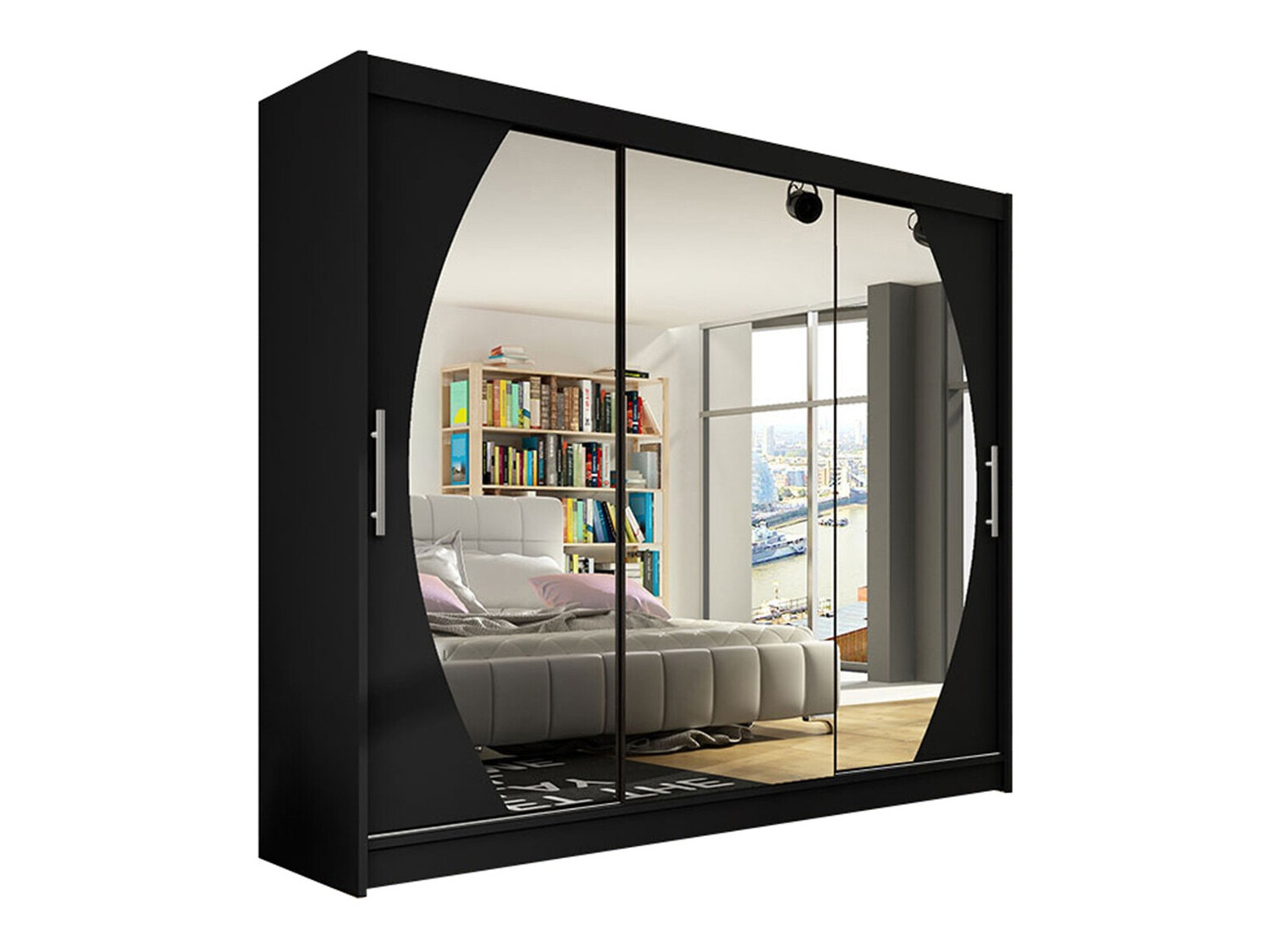 Kledingkast Closico Ordo V (Zwart)