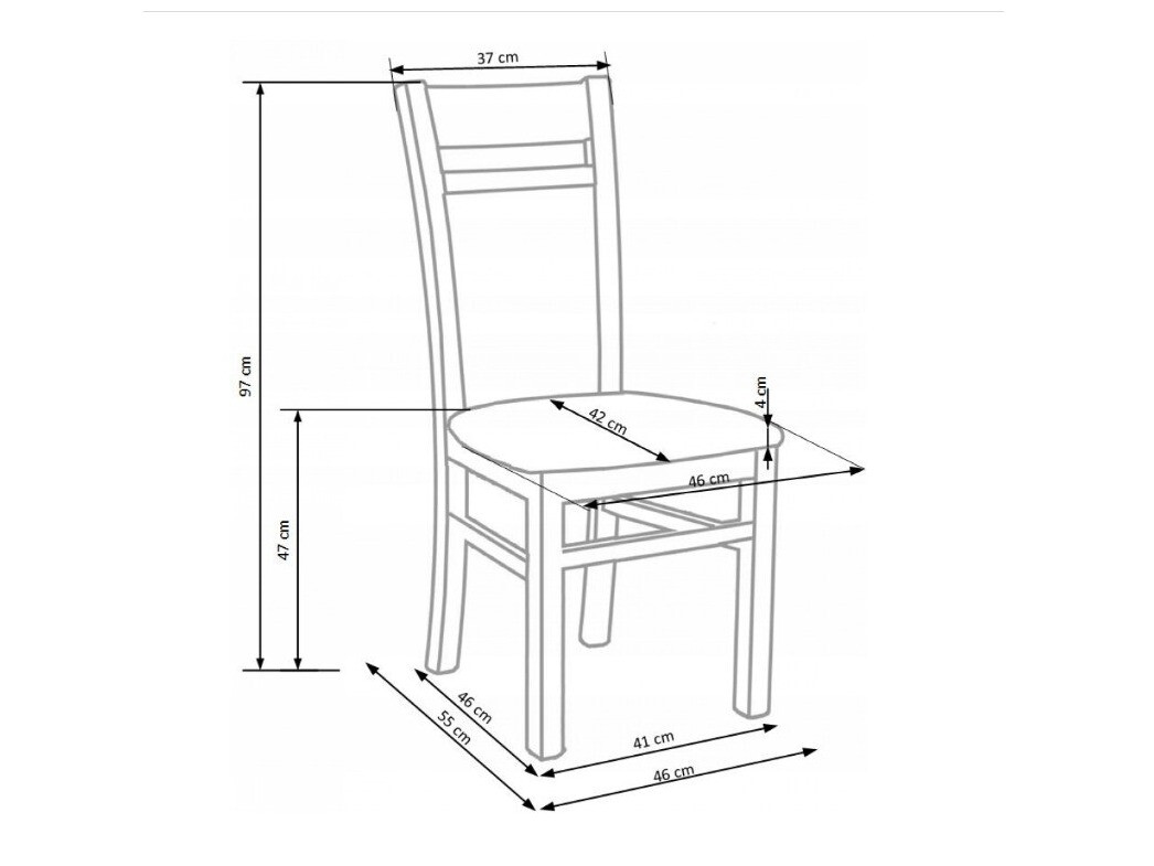 Stoel Houston 260 (Sonoma eik + Beige)