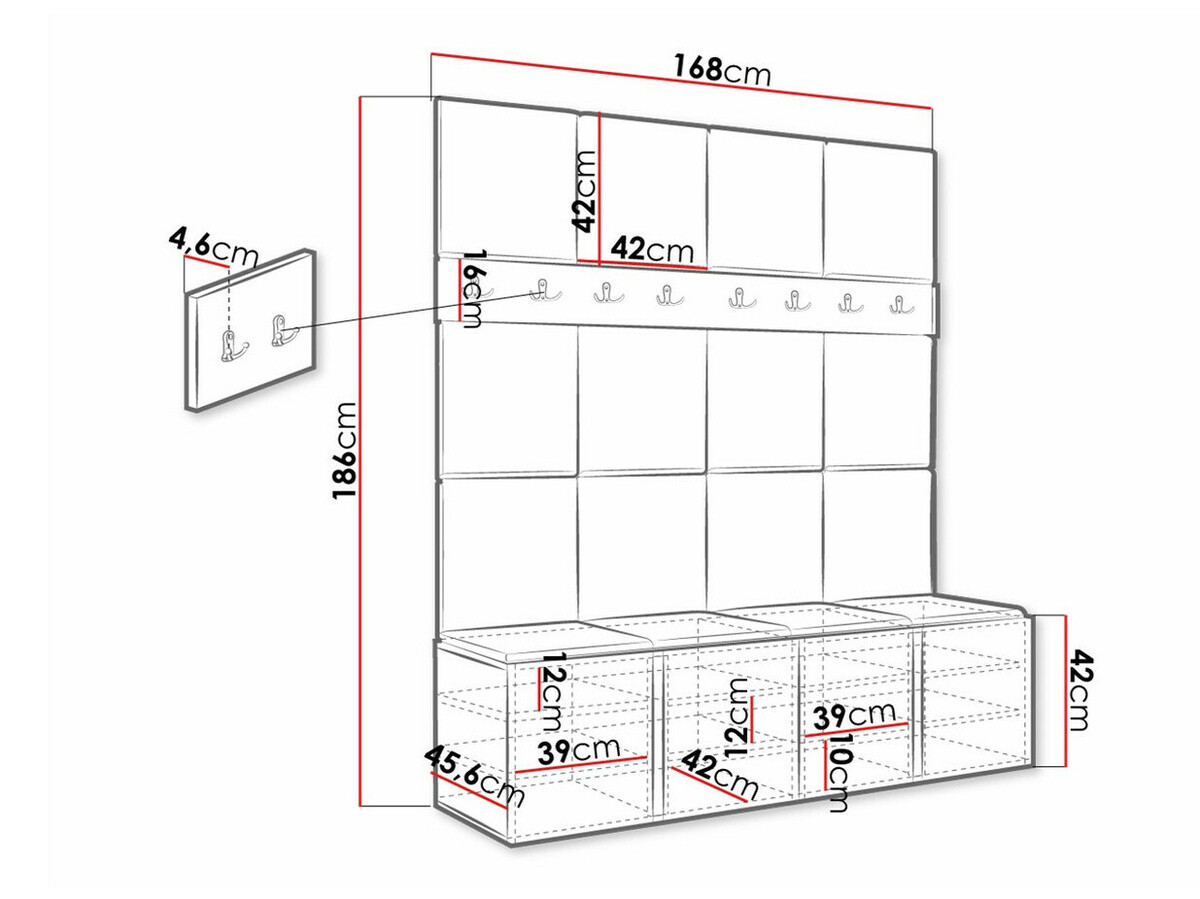 Gangmeubelset Hartford 268 (Manila 02)