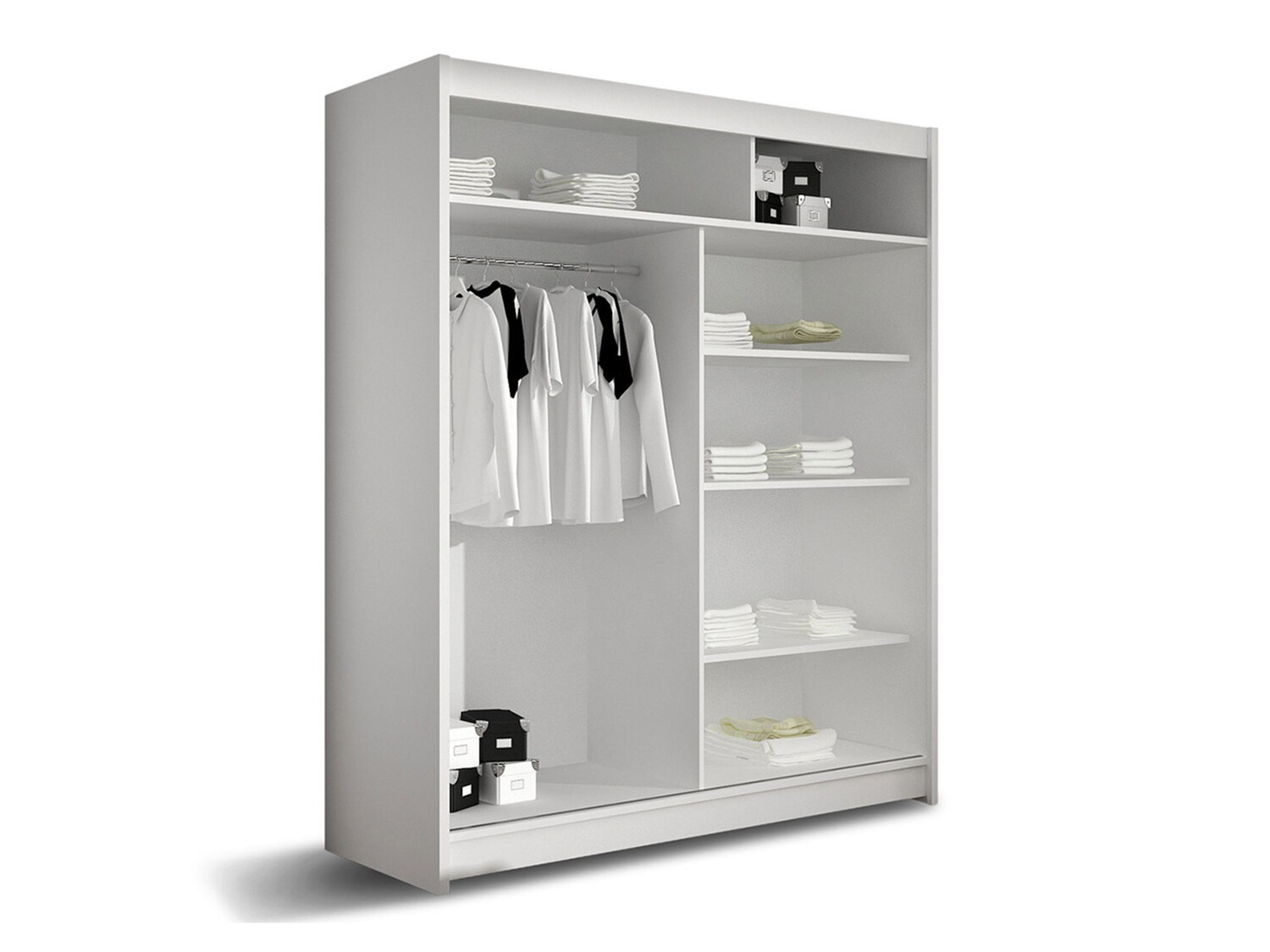 Kledingkast Closico 110 (Truffel eiken)