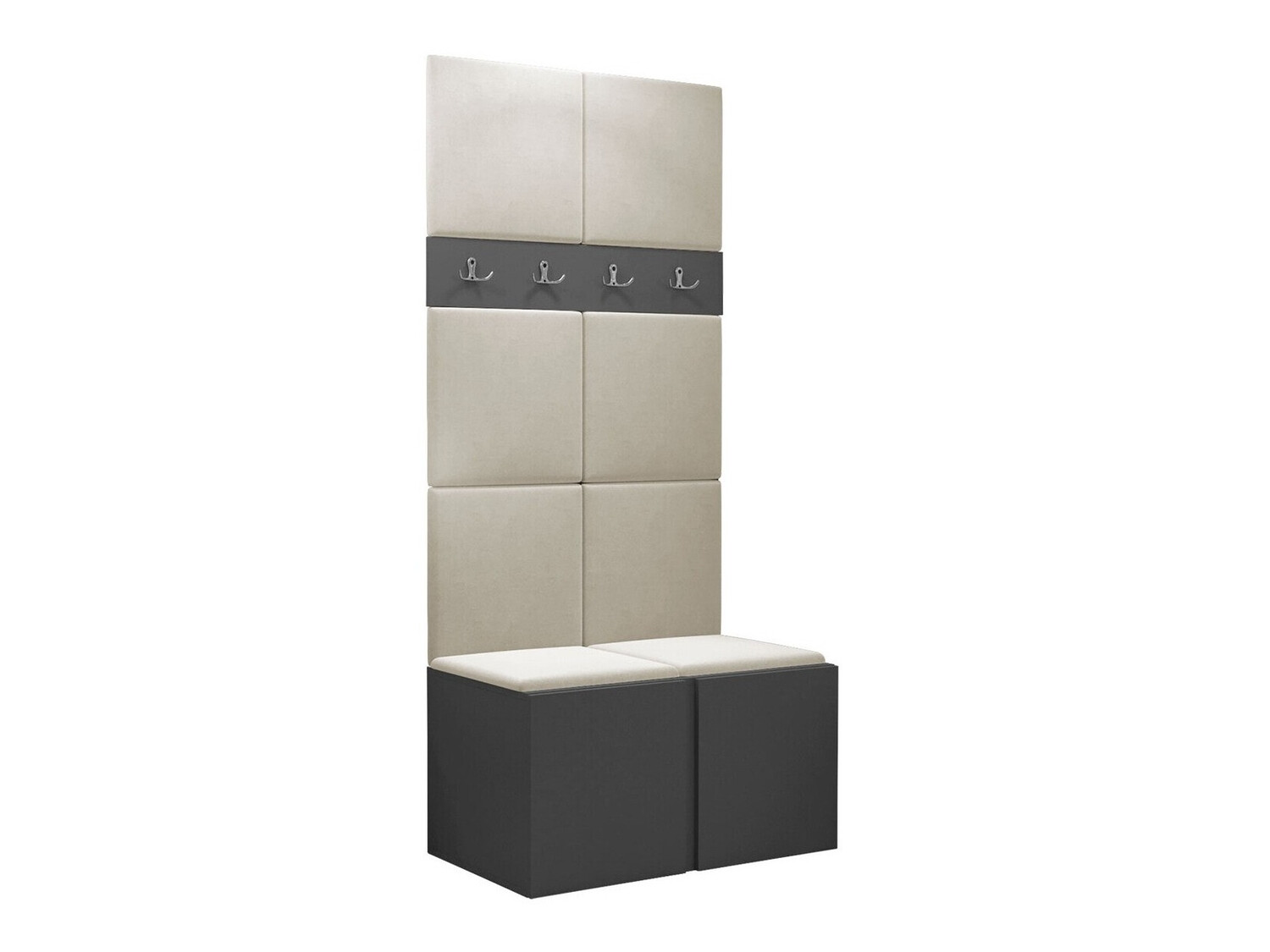 Gangmeubelset Pinis IV (Grafiet)