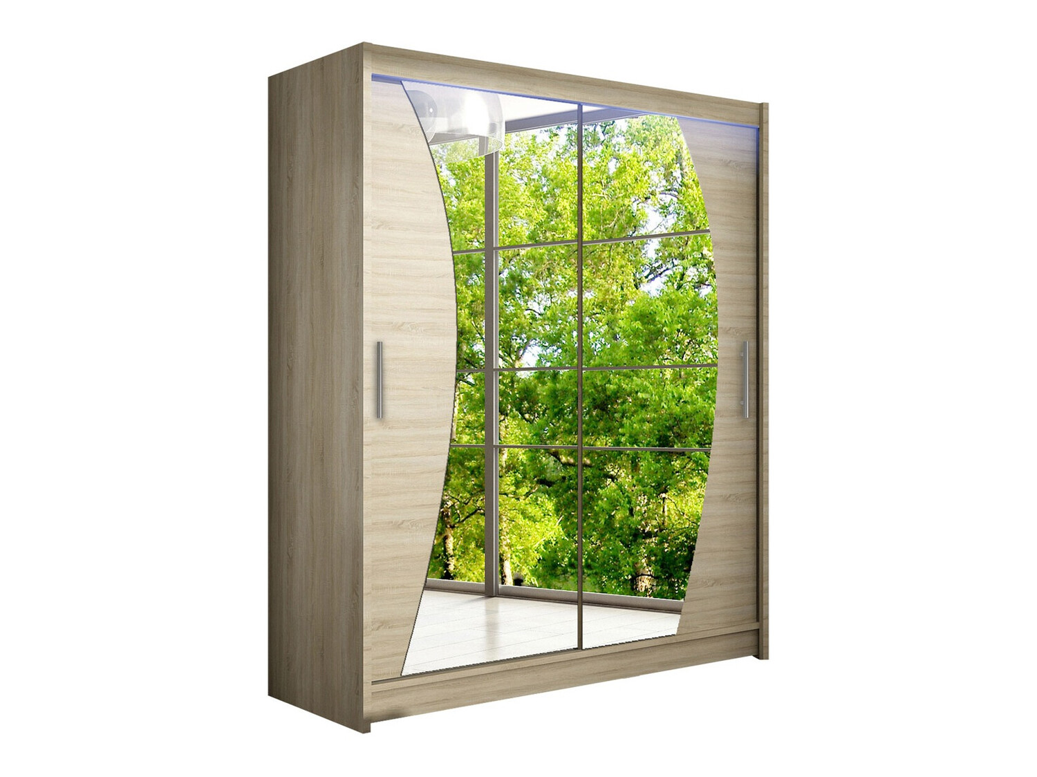 Kledingkast Closico Camera X (Sonoma eik)