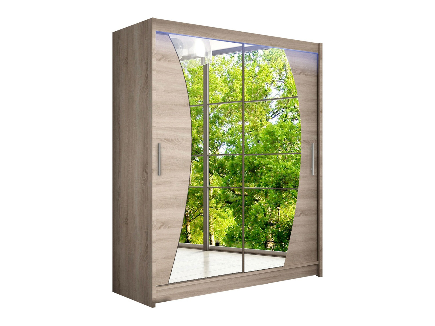 Kledingkast Closico Camera X (Truffel eiken)