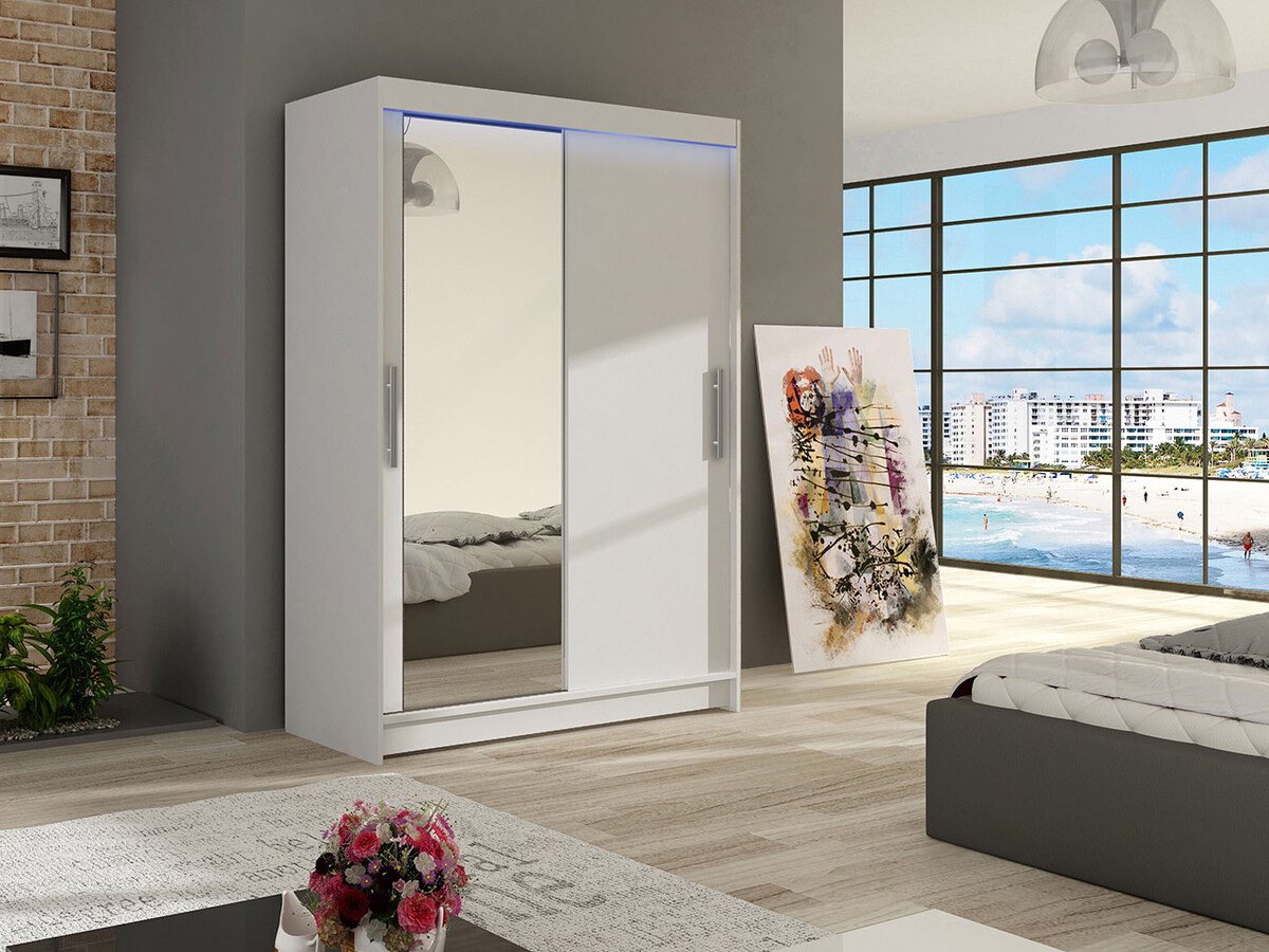 Kledingkast Closico Pacron VI (Wit)