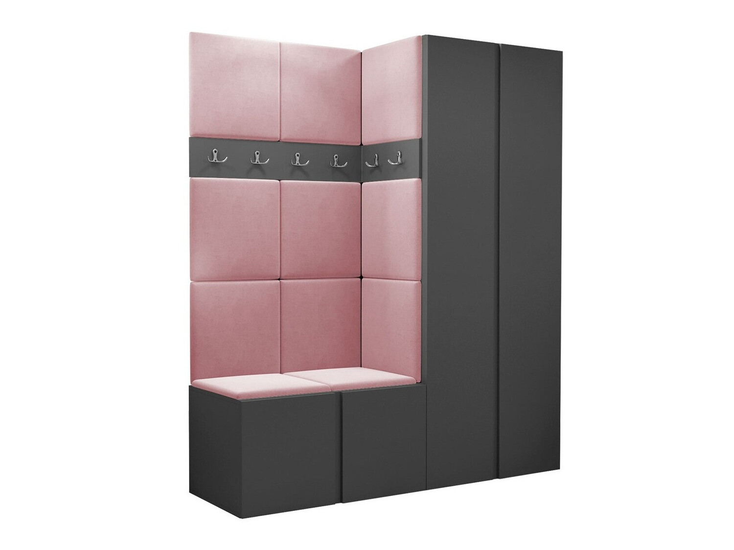 Gangmeubelset Hartford 266 (Grafiet)