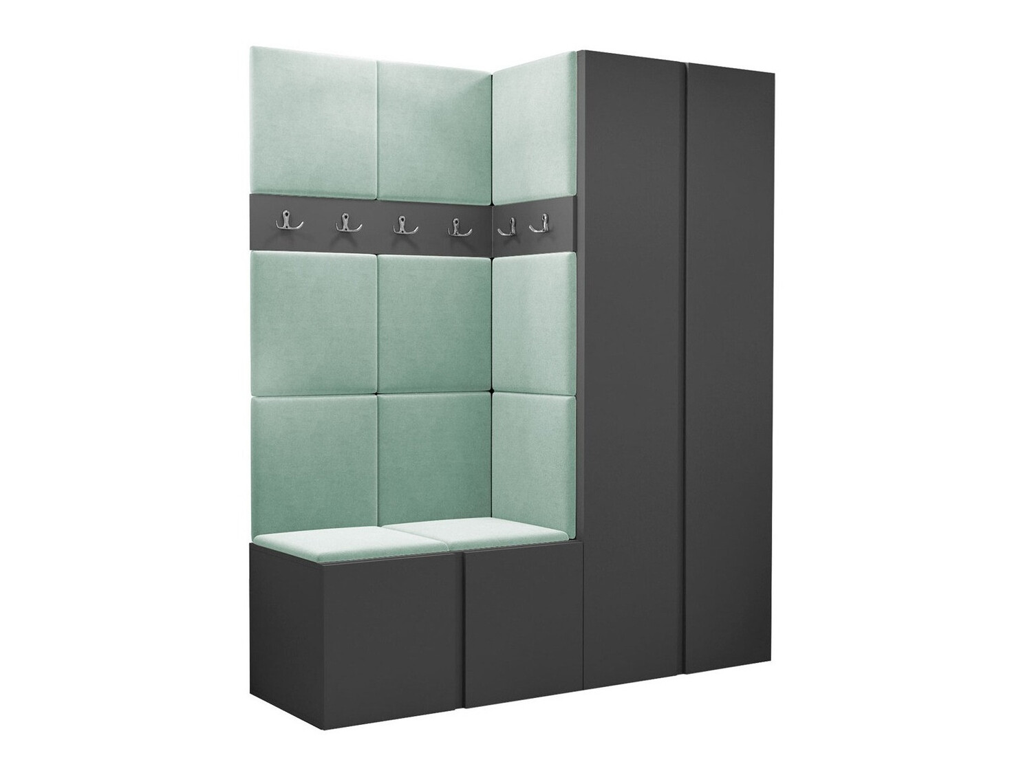 Gangmeubelset Hartford 266 (Grafiet)