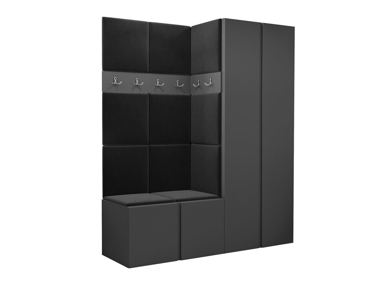 Gangmeubelset Hartford 266 (Grafiet)