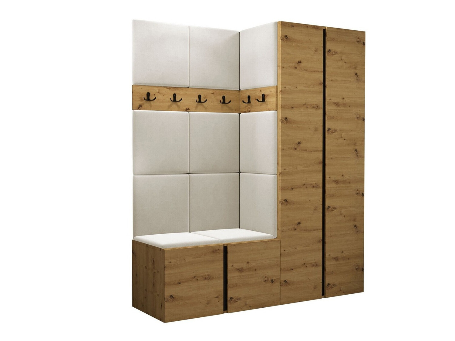 Gangmeubelset Pinis III (Artisan eiken)