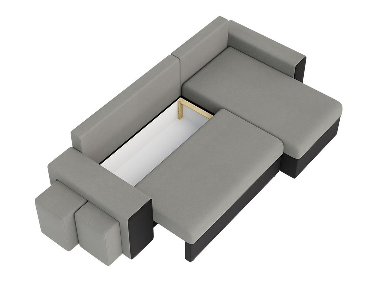 Hoekbank Memphis 124 (Mikrofaza 36 + Mikrofaza 14)