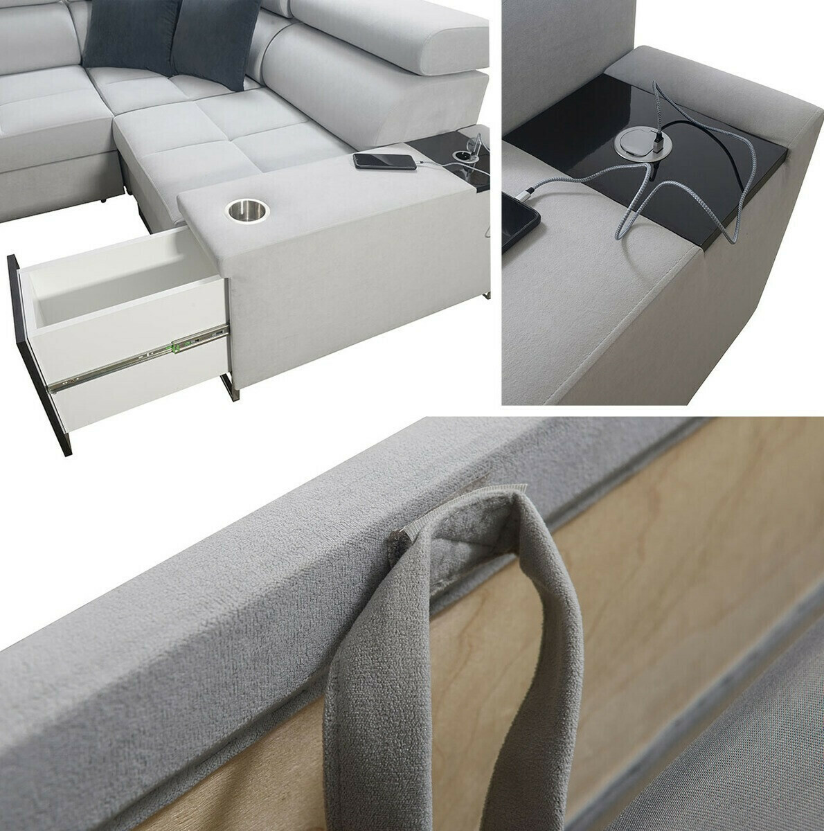 Hoekbank Pearland 109 (Sawana 25 + Sawana 26)