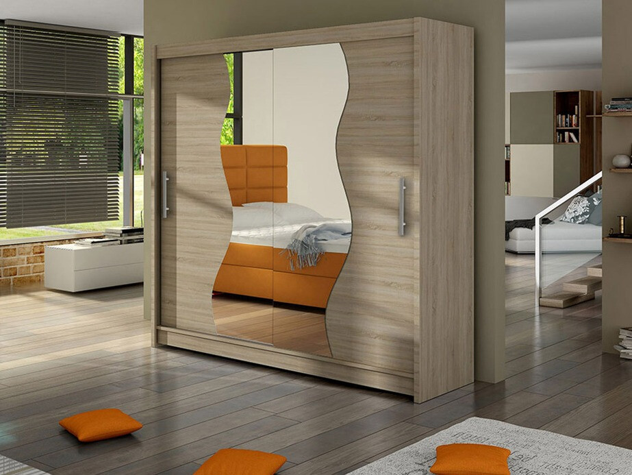 Kledingkast Closico Area (Sonoma eik)