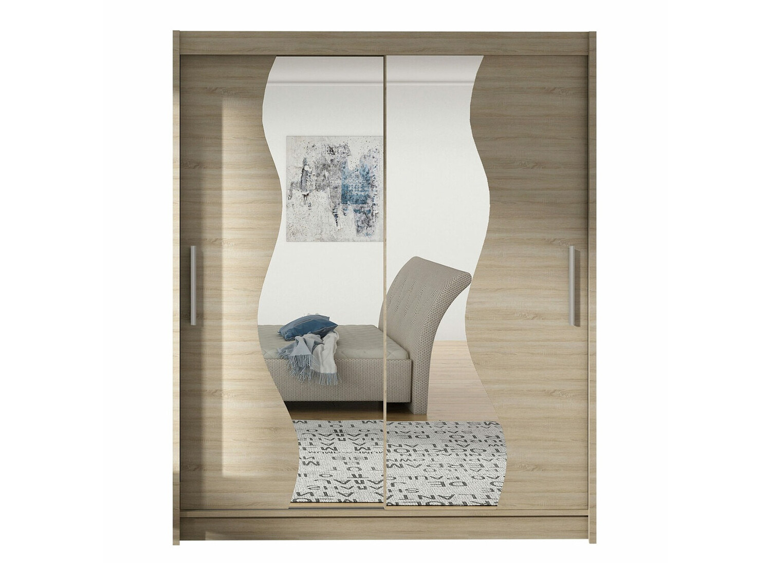 Kledingkast Closico Camera S (Sonoma eik)