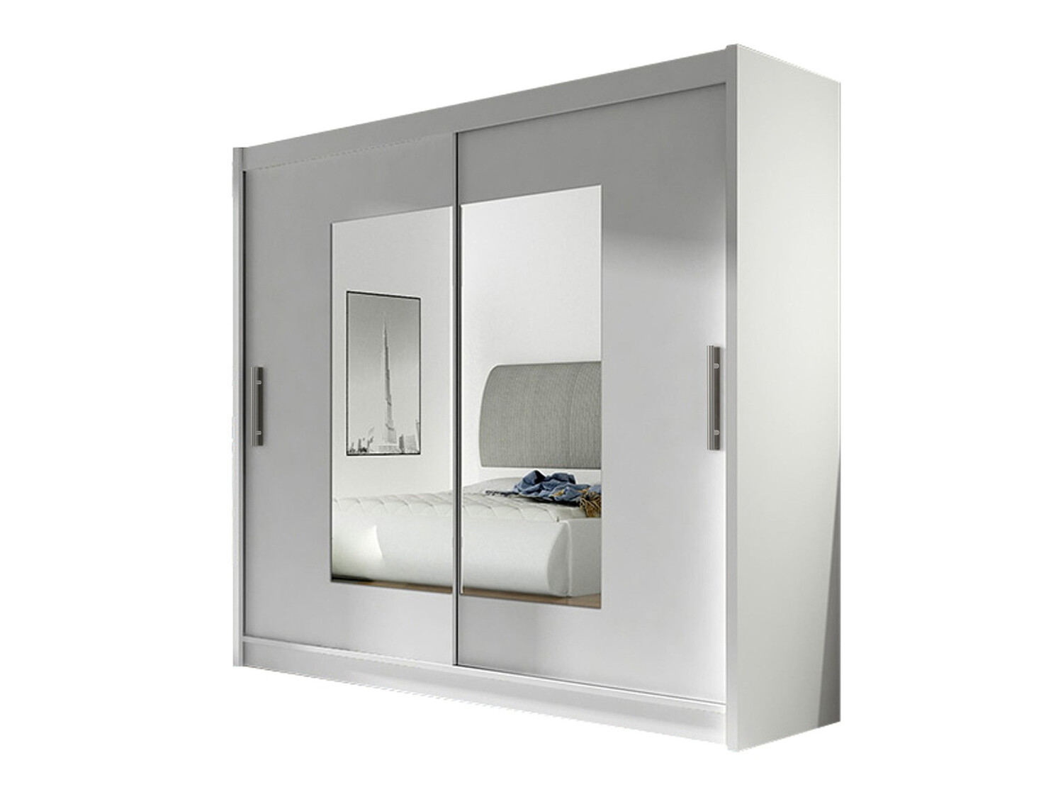Kledingkast Closico Pallor VII (Wit)
