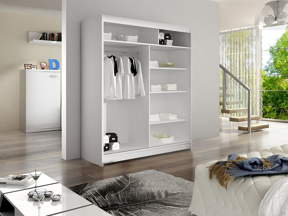Kledingkast Closico Vastor V (Wit)