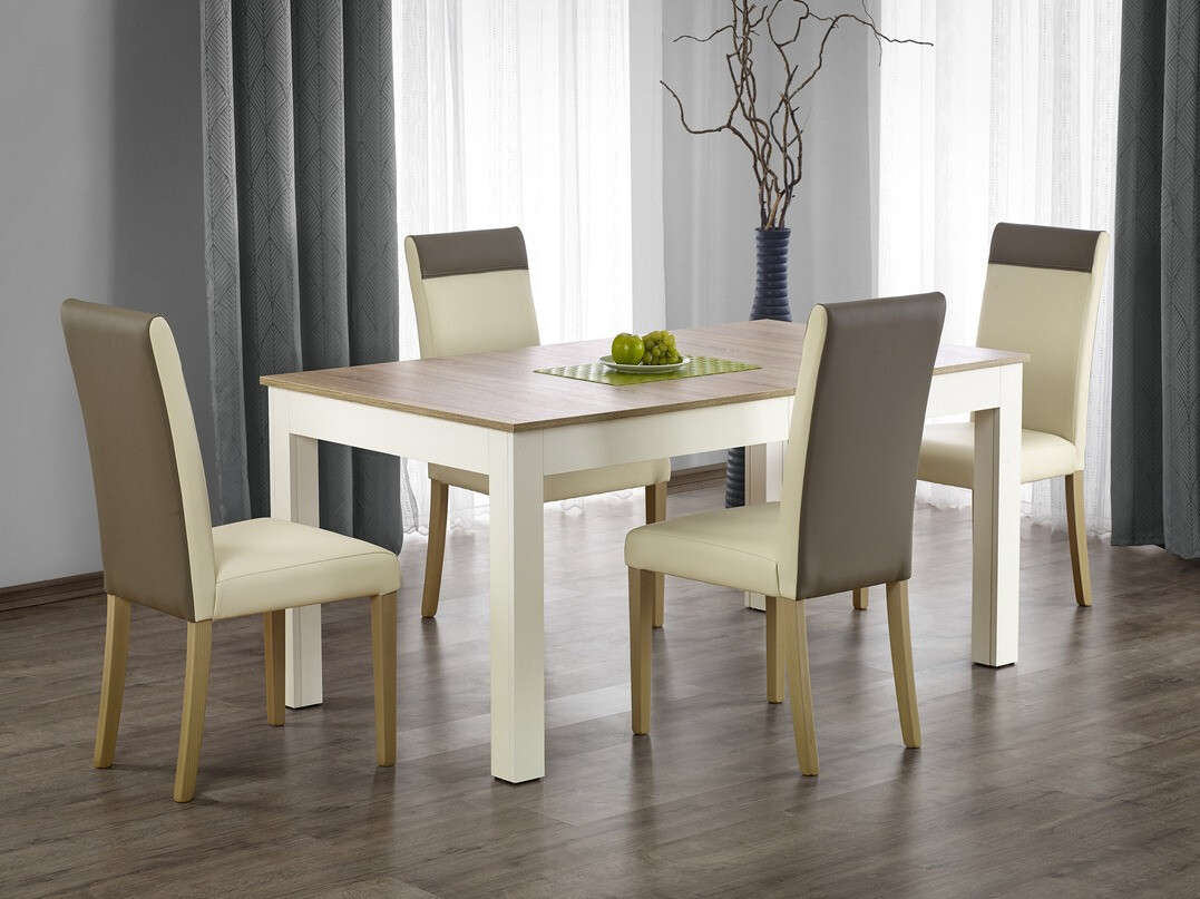 Tafel Houston 691 (Sonoma eik + Wit)