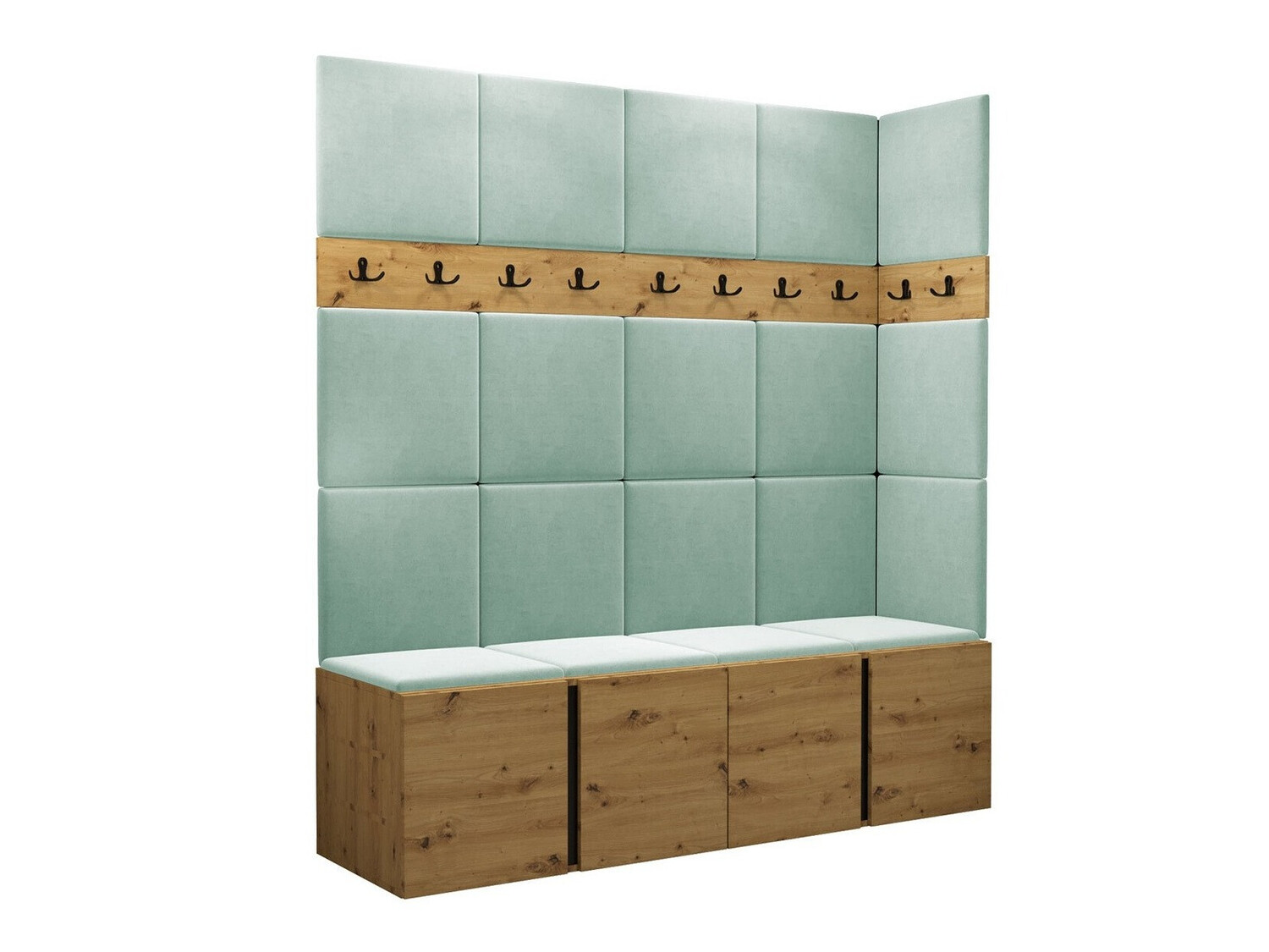 Gangmeubelset Hartford 265 (Artisan eiken)