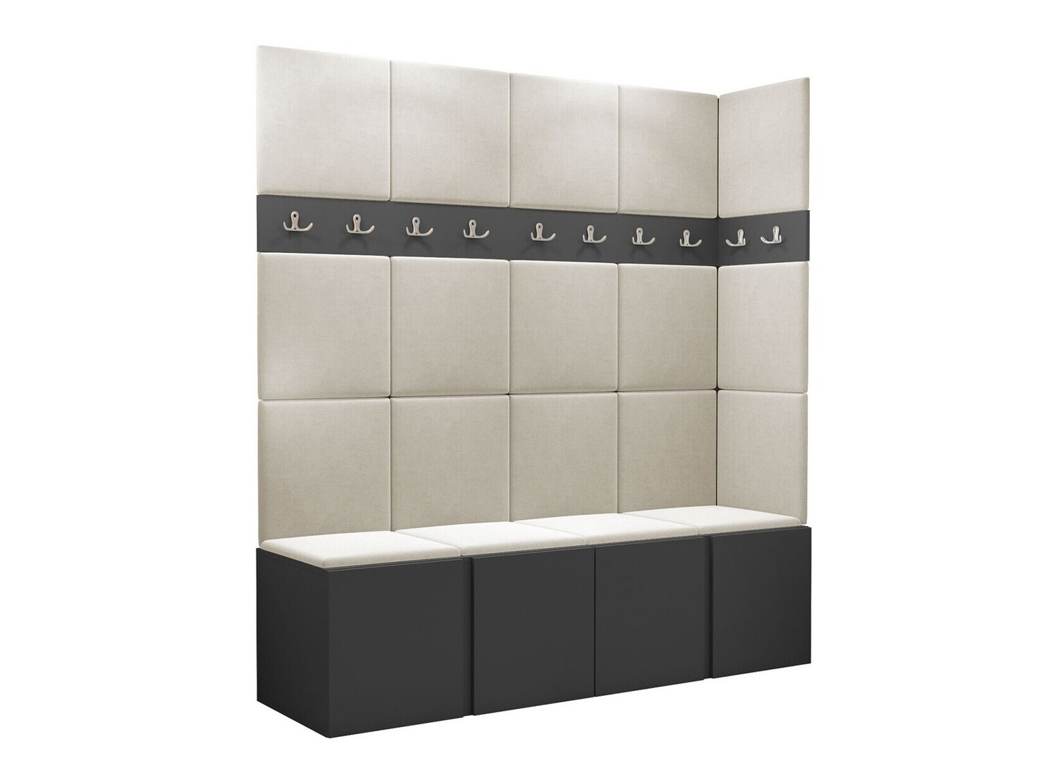 Gangmeubelset Hartford 265 (Grafiet)