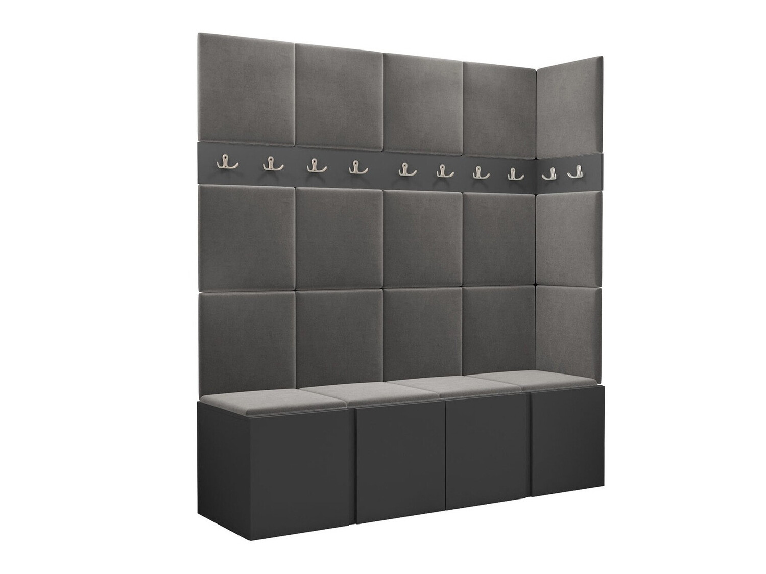 Gangmeubelset Hartford 265 (Grafiet)