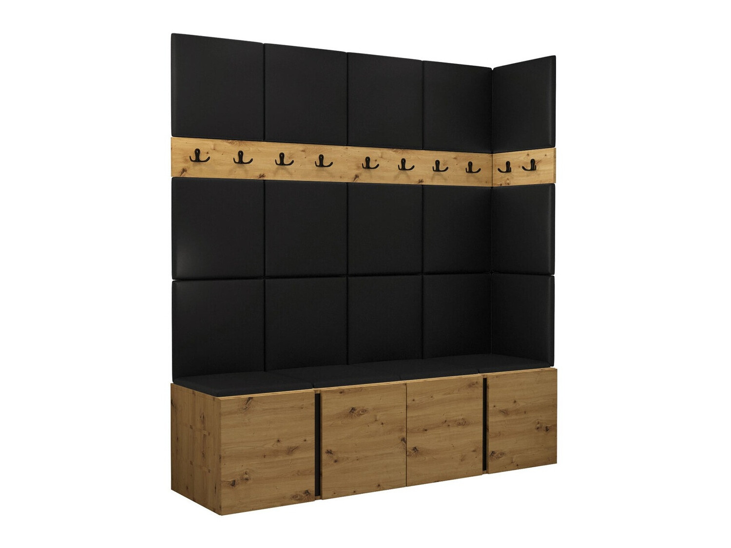 Gangmeubelset Pinis II (Artisan eiken)
