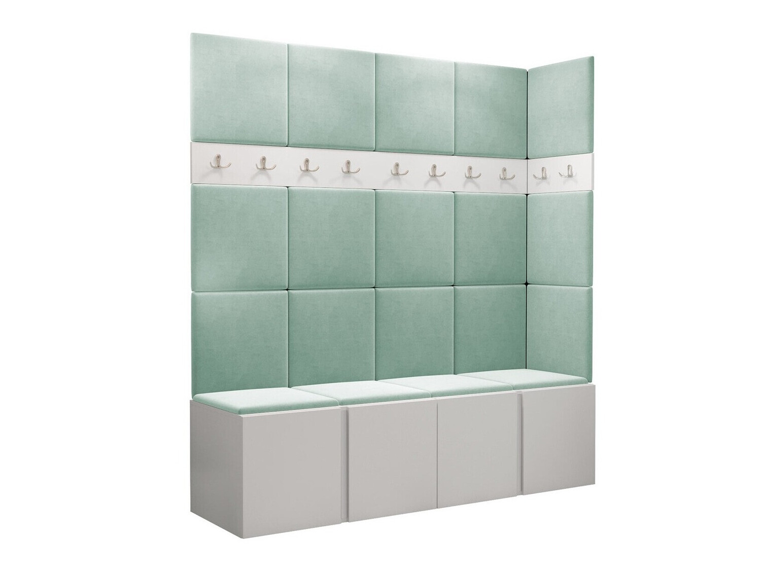 Gangmeubelset Pinis II (Wit)