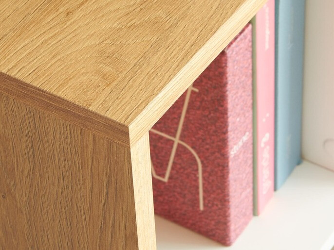 Bureau Houston 826 (Wit + Gouden eik)