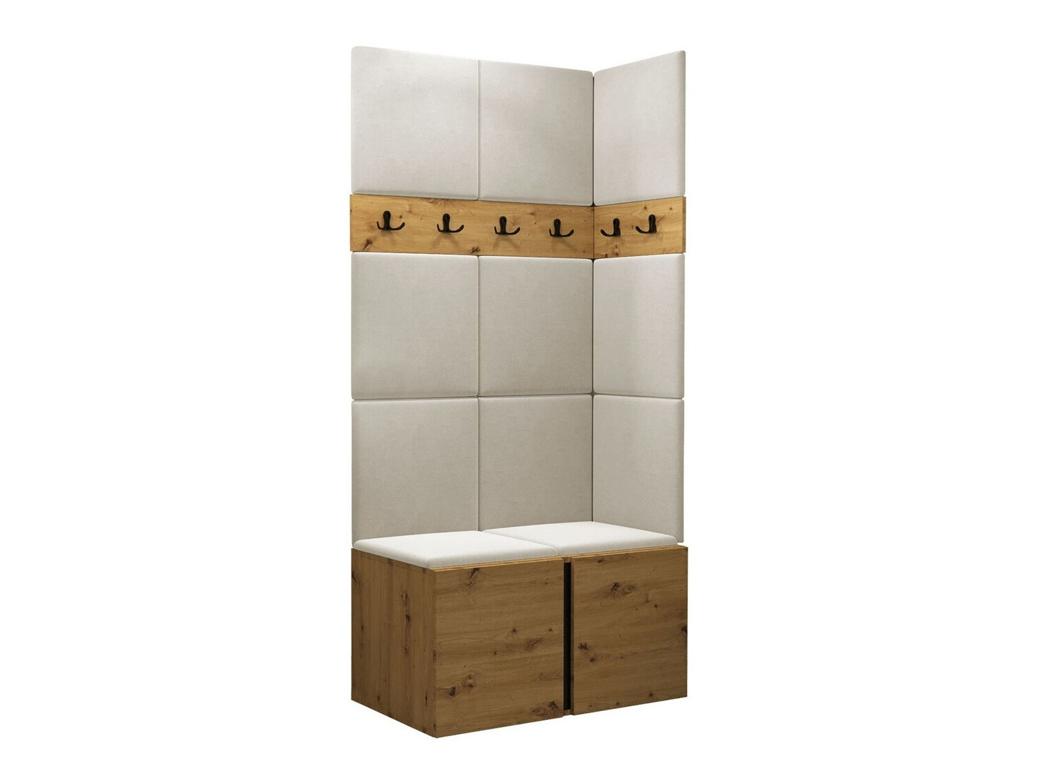 Gangmeubelset Pinis I (Artisan eiken)