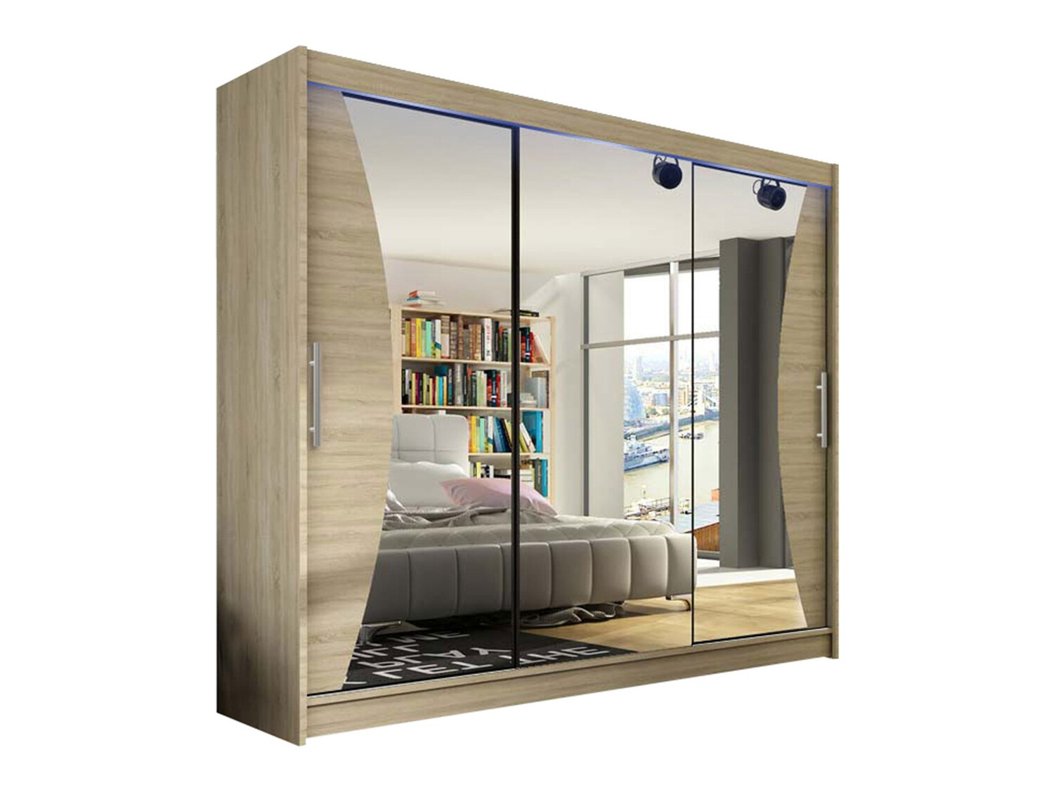 Kledingkast Closico Ordo IV (Sonoma eik)