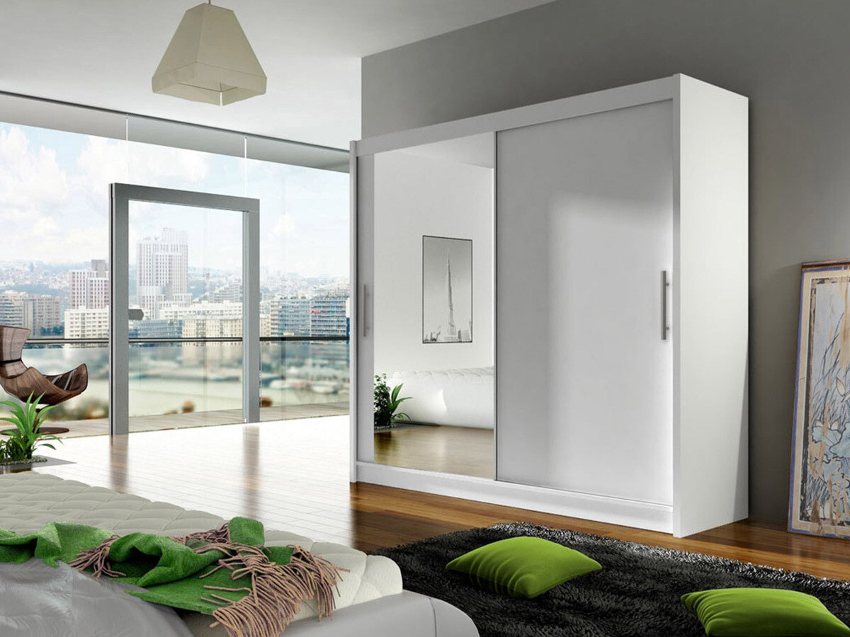 Kledingkast Closico Pallor VI (Wit)