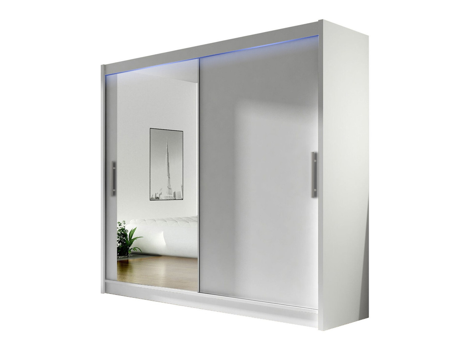 Kledingkast Closico Pallor VI (Wit)