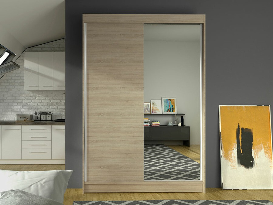 Kledingkast Closico Salvor I (Sonoma eik)