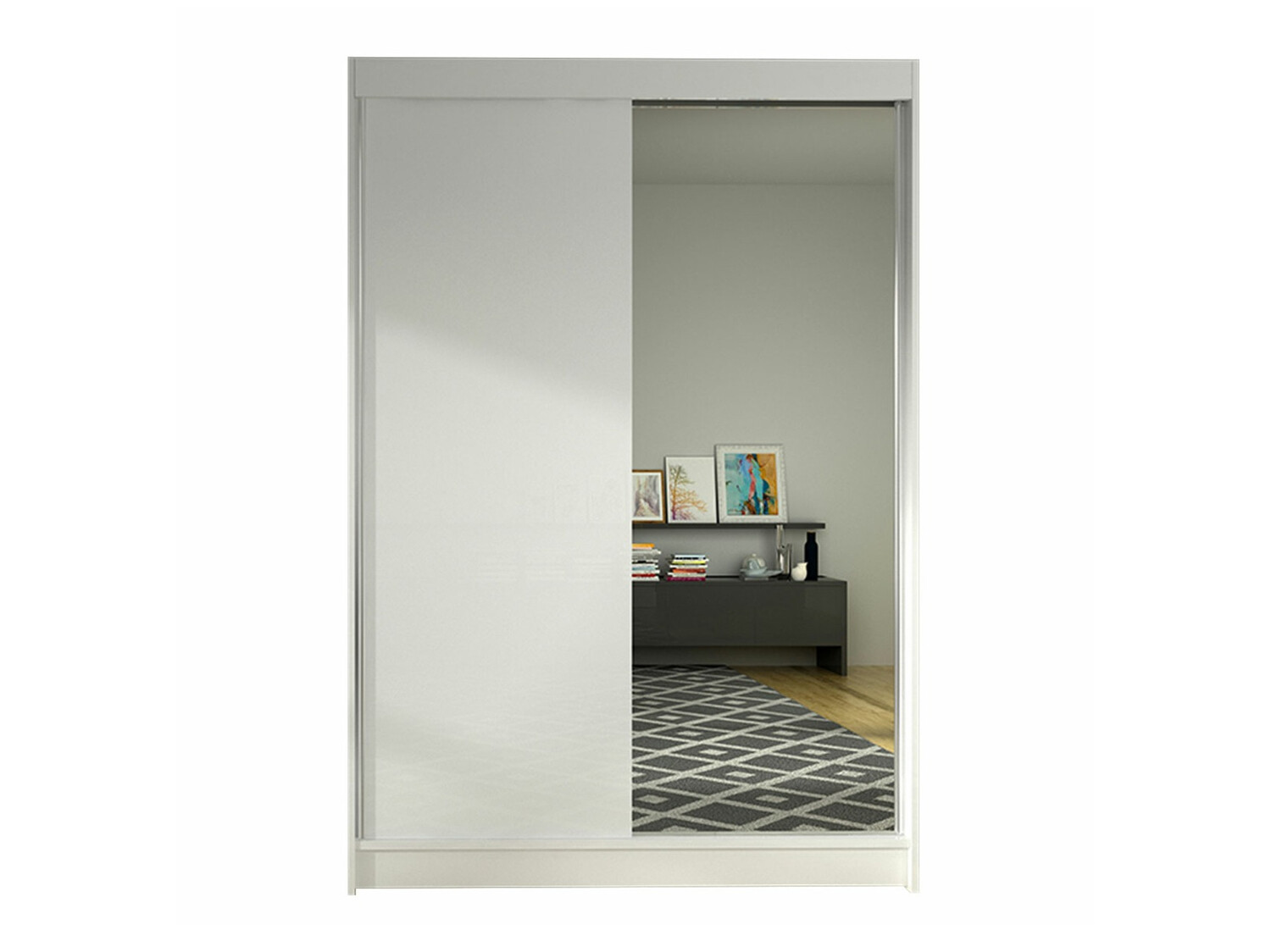 Kledingkast Closico Salvor I (Wit)