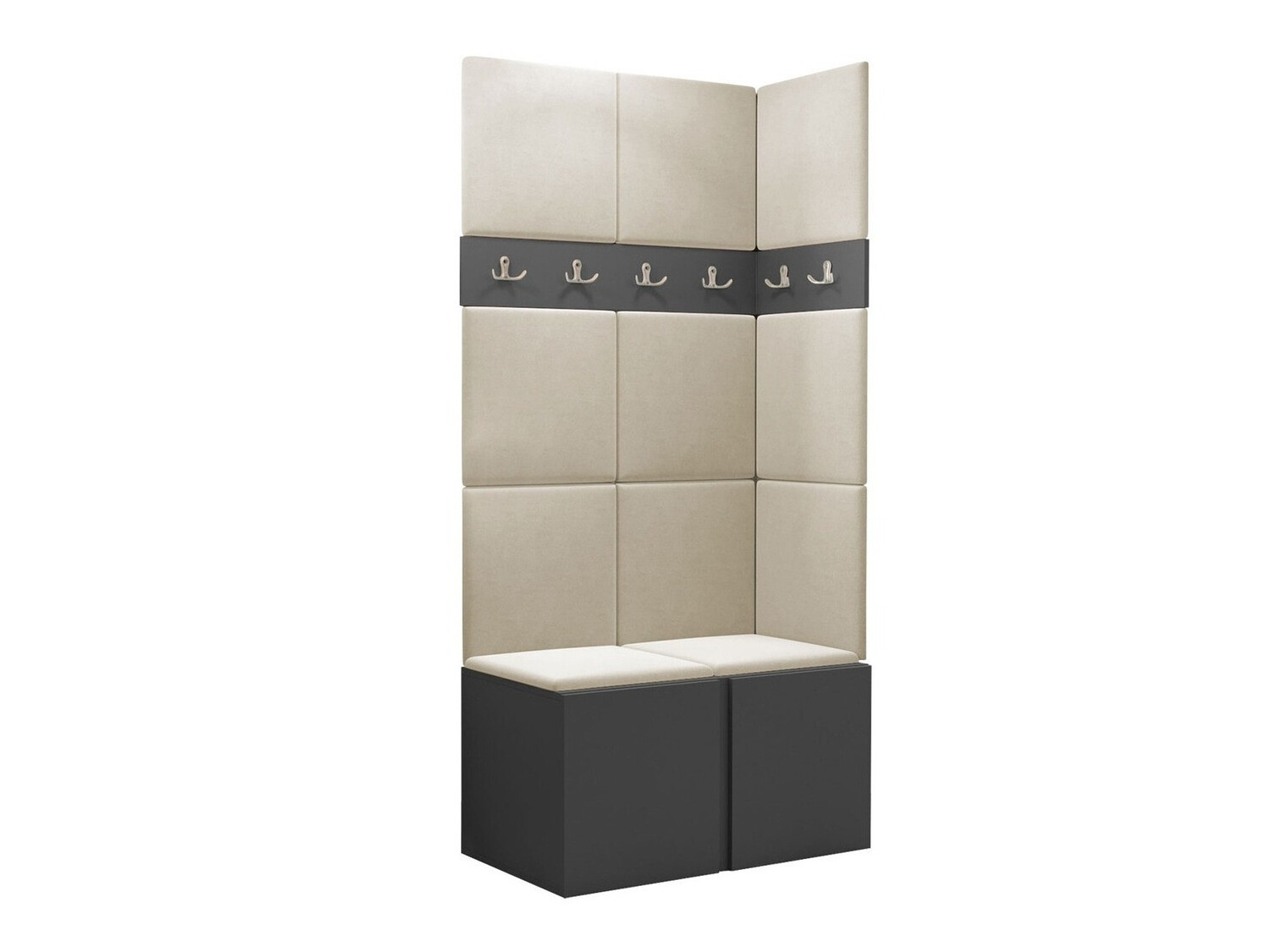 Gangmeubelset Hartford 264 (Grafiet)