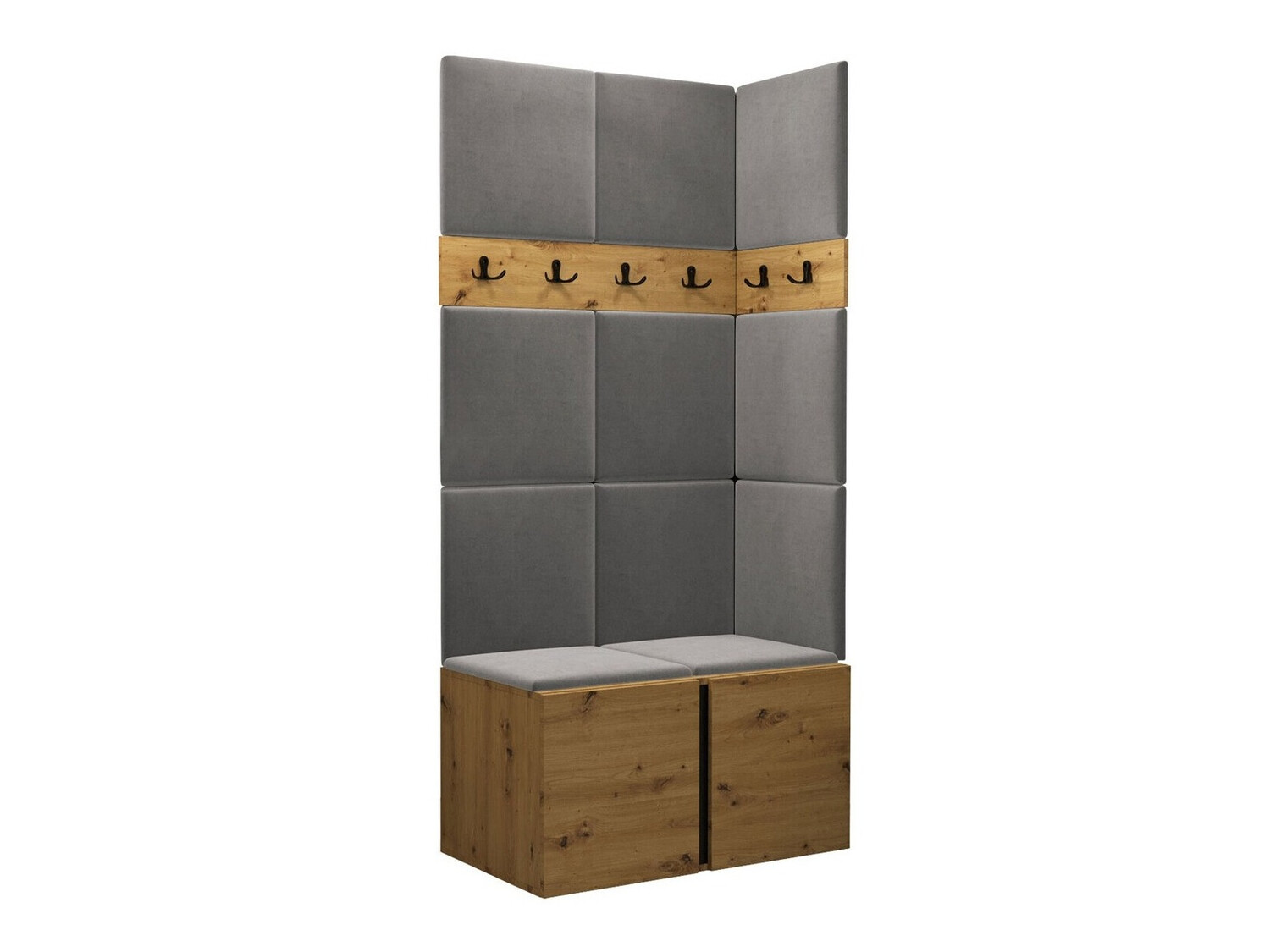 Gangmeubelset Pinis I (Artisan eiken)