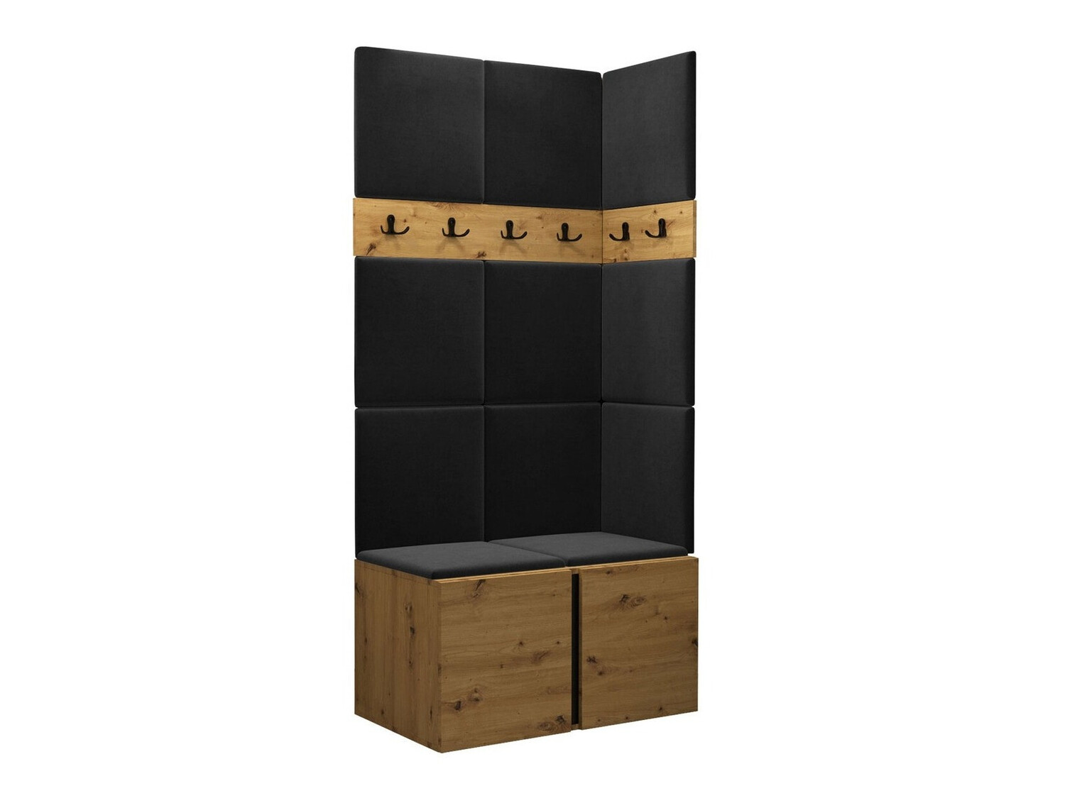 Gangmeubelset Pinis I (Artisan eiken)