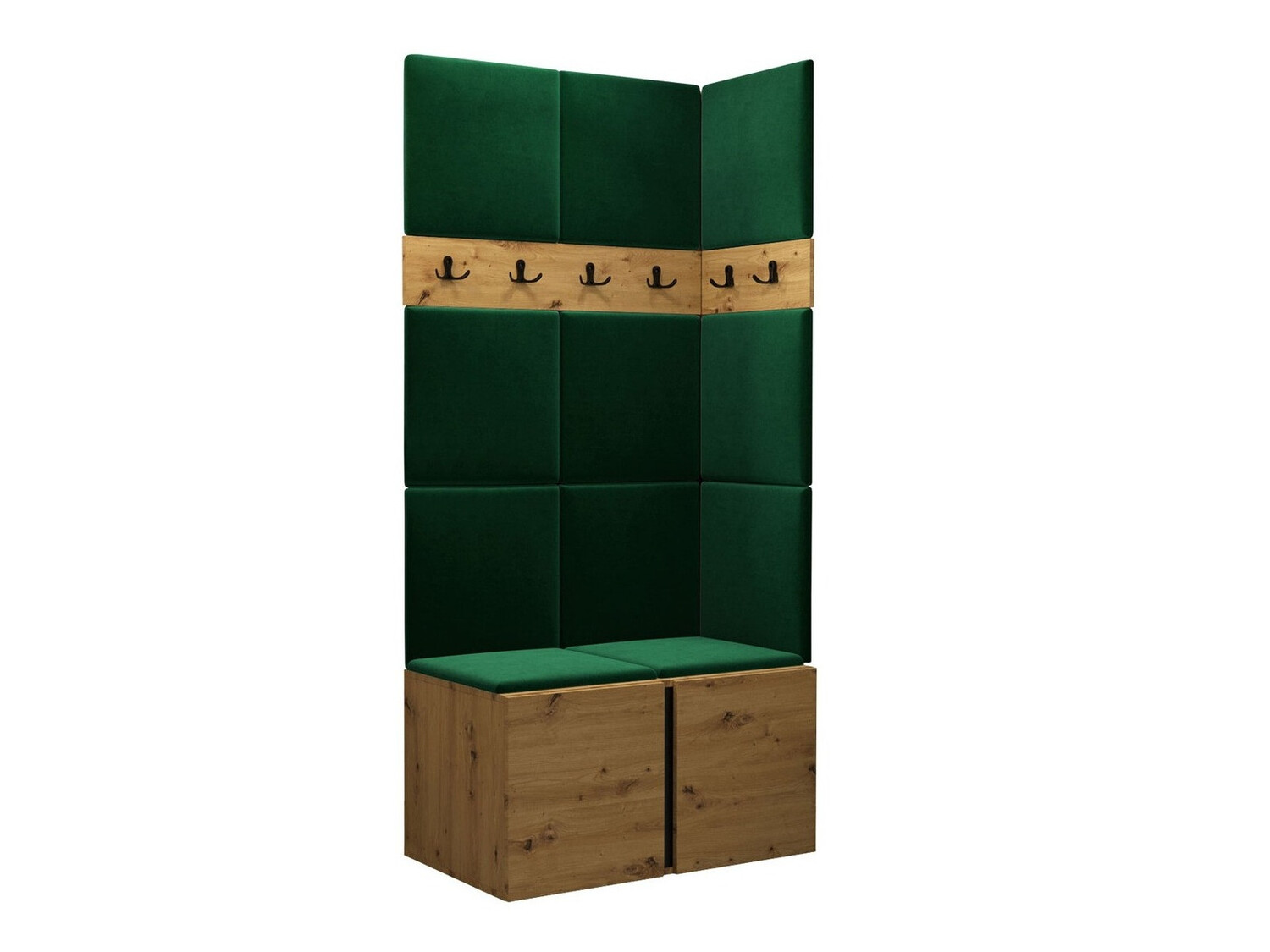 Gangmeubelset Pinis I (Artisan eiken)