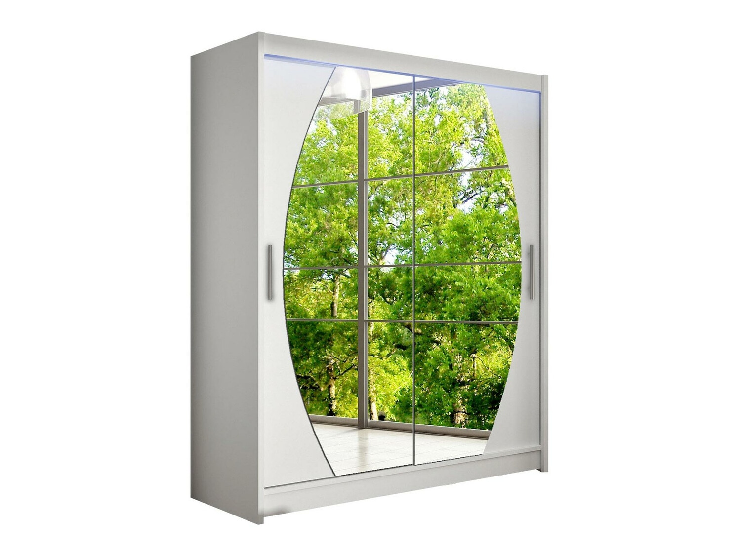 Kledingkast Closico 121 (Wit)