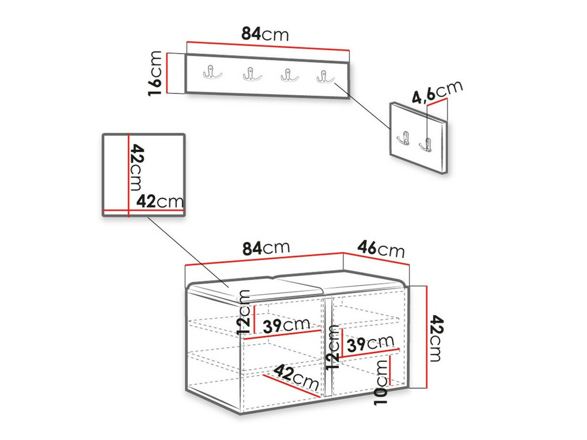 Gangmeubelset Hartford 275 (Manila 26)