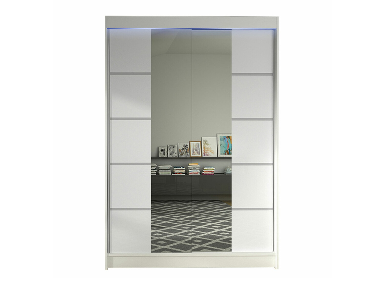 Kledingkast Closico Salvor V (Wit)
