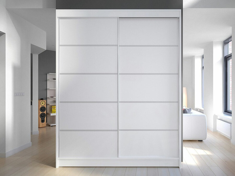 Kledingkast Closico Vastor IV (Wit)