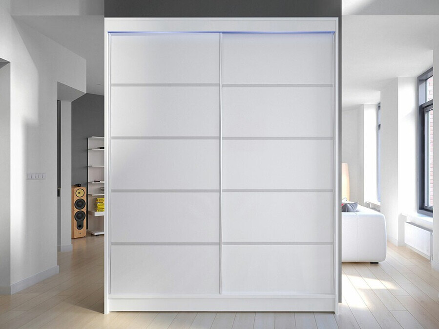 Kledingkast Closico Vastor IV (Wit)